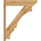 Ekena Millwork Balboa Slat Rough Sawn Outlooker, Western Red Cedar, 8"W x 38"D x 46"H OUT08X38X46BOA06RWR - alternate 2